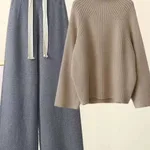Khaki And Gray Pants
