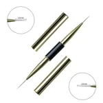 Double-ended Nail Art Stripes Line Liner DIY Brush - Typef