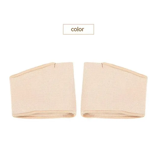 Thickened Forefoot Socks Bevel Thread Foot Protector Thickened Super Soft Built in Gel Bunion High Heel Shoes Forefoot Pad Skin Color - Shop at LoveMi