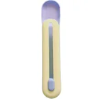 Light Blue Spoon Yellow Cover