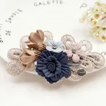 Navy Blue Spring Clip
