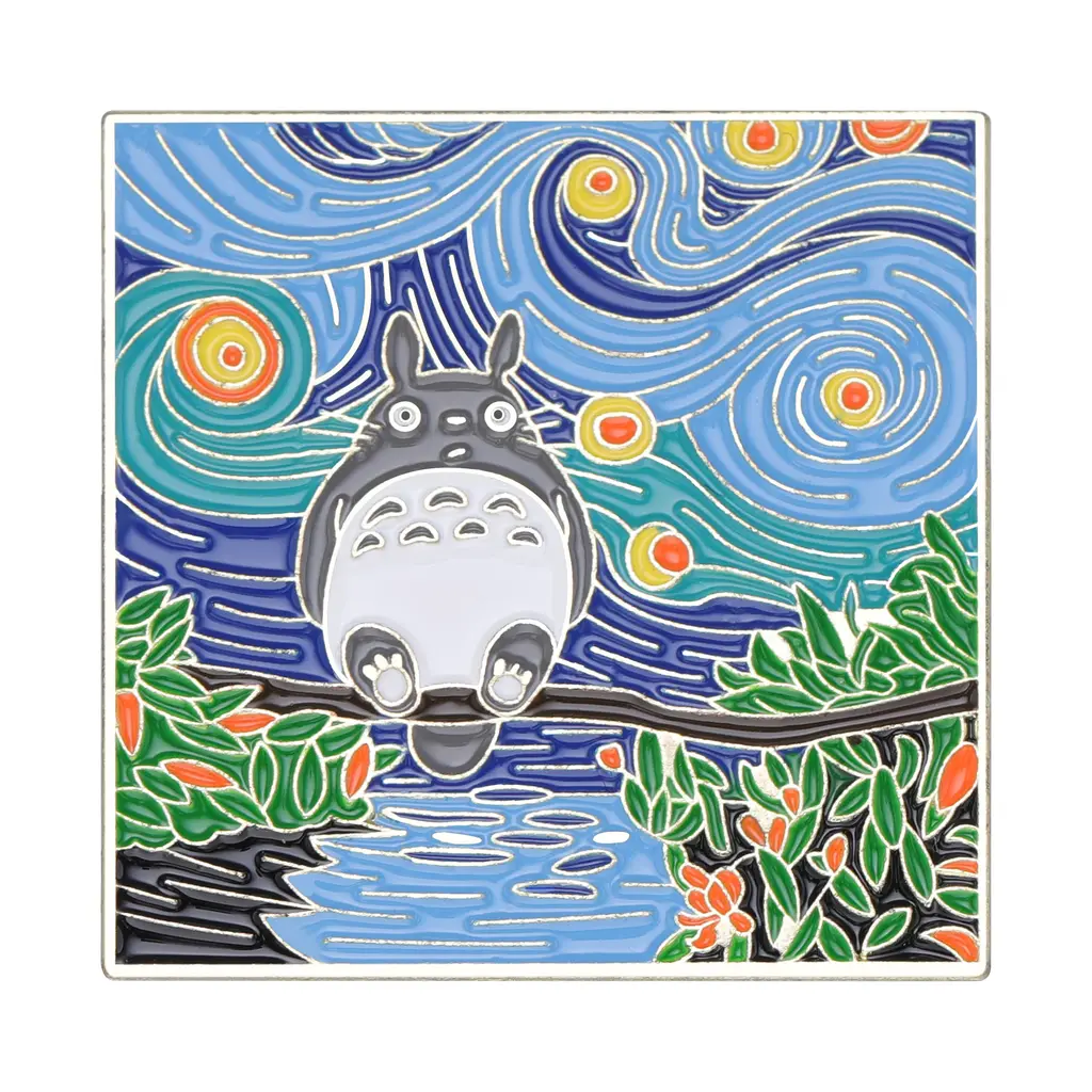 Creative Oil Painting Series Alloy Brooch Clothes And Bags Decorations - Xz7992