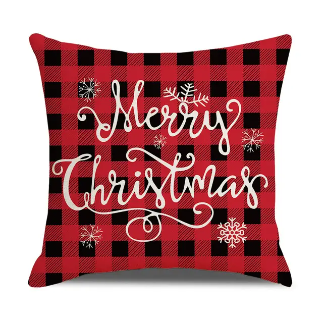 Home Christmas Series Sofa Cushion Seat Cover Xm6016 Style - Shop at LoveMi
