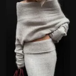 Beige Coat W23L39046