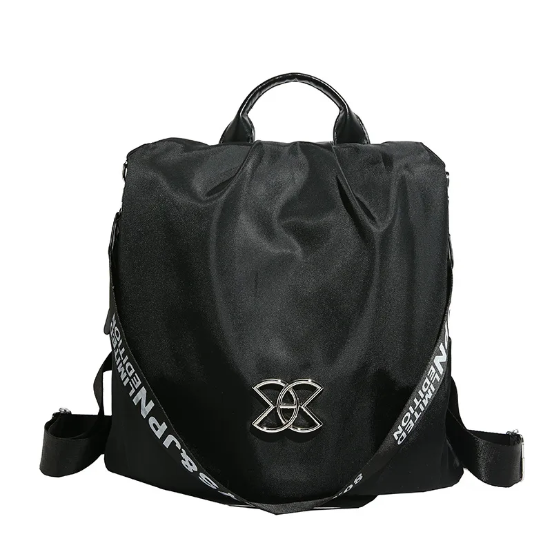 Women Fashion Bags Travel Backpack Trendy Fashion Large Capacity Black - Shop at LoveMi