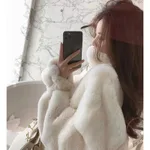 Fashion Thickened Sweater Women's Hooded - Tan