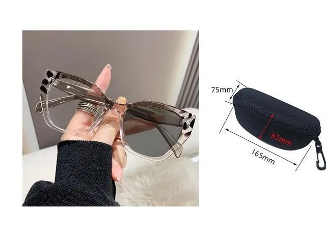 Personalized Color changing Anti blue Light Glasses Grey - Shop at LoveMi