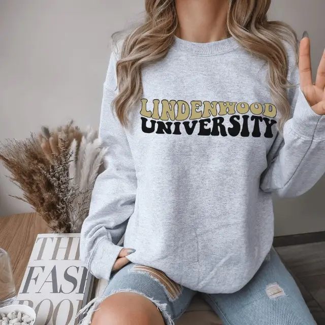 Autumn And Winter European And American Letter Print Pullover Grey - Shop at LoveMi