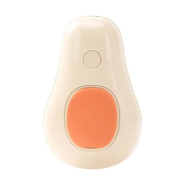 Steamy Cat Brush Cat Dog Grooming Comb Electric Self Cleaning Steam Cat Brush For Massage Avocado Shape Pet Spray Cat Grooming Avocado Cream White - Shop at LoveMi