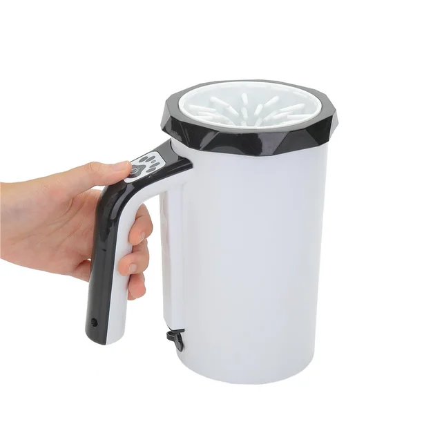 Pet Electric Foot Washing Cup Automatic Foot washing Machine White And Black Us - Shop at LoveMi