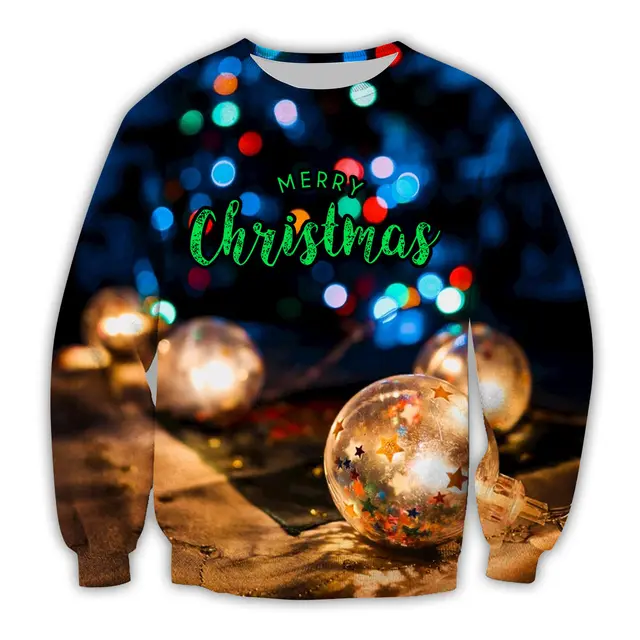 3D Digital Printing Christmas Hoodie Yq0325 - Shop at LoveMi