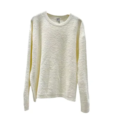 Women's Wool Alpaca Circle Cloth Sweater Beige - Shop at LoveMi