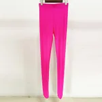 European And American Star Fashion Rose Pink Series Stretch Slim Fit Stockings - Fluorescent Powder - View 1