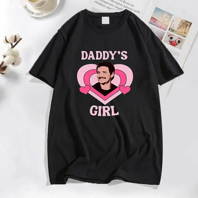 Printed T shirt Men's And Women's Summer Short sleeved Top Round Neck Black - Shop at LoveMi