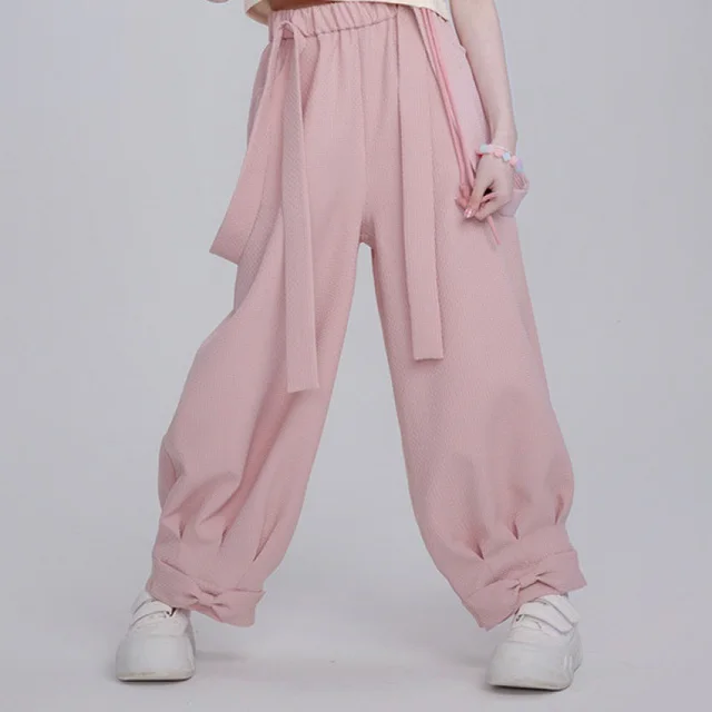 Pure Cotton Sweet Drawstring Women's Small Blush Rabbit Suspender Pants Single Pink Sling - Shop at LoveMi