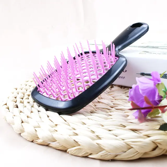 Hexagonal Wire Net Comb Honeycomb Hollow Hairdressing Comb Hexagonal Mesh Comb Powder - Shop at LoveMi