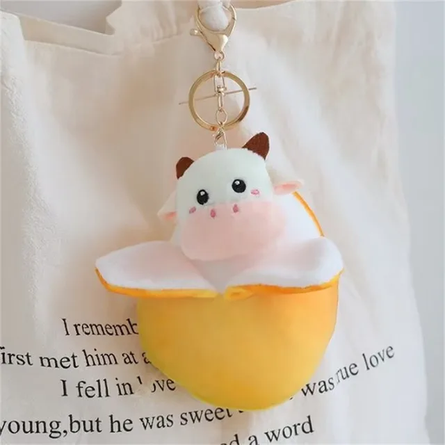 Banana Duck Pendant Dating Keychain Cow Mango Pendant - Shop at LoveMi