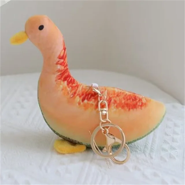 Banana Duck Pendant Dating Keychain Hami Melon Duck Pendant - Shop at LoveMi