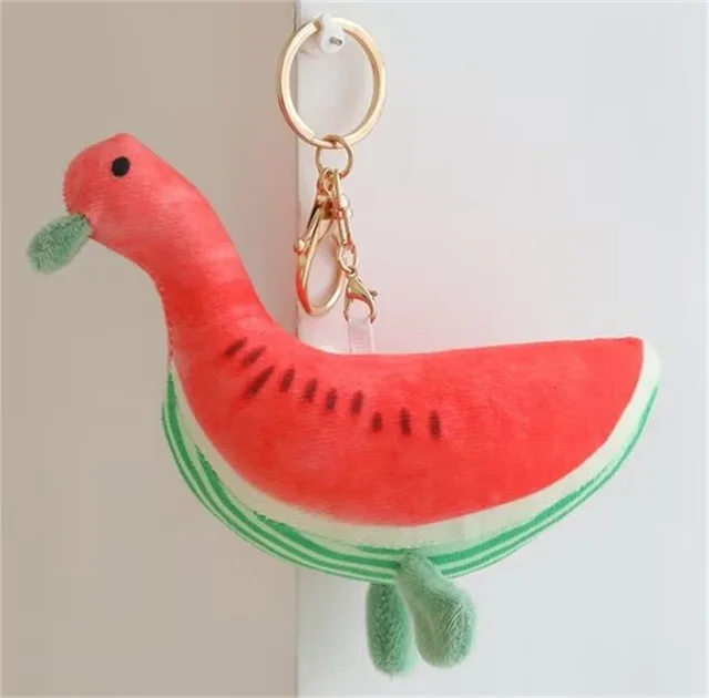 Banana Duck Pendant Dating Keychain Watermelon Duck Pendant - Shop at LoveMi