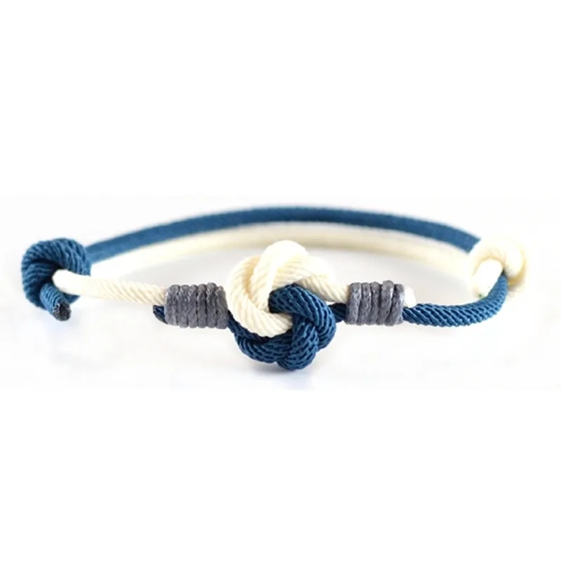 Fashion Personality Two color Floral Rope Beige White Dark Blue - Shop at LoveMi