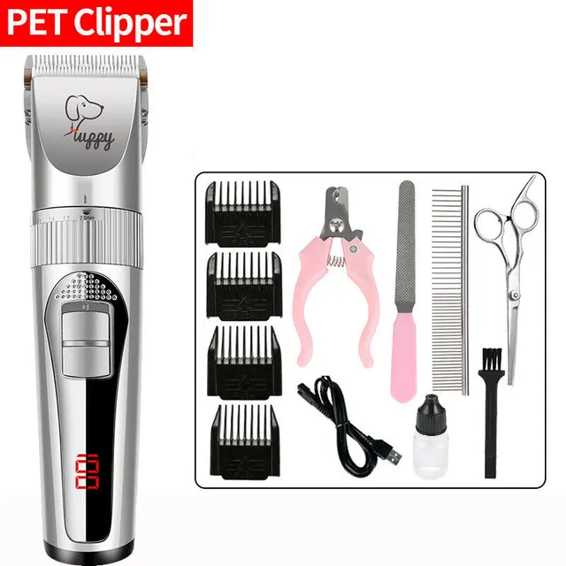 Pet Rechargeable Electric Clipper Hair Lcd Standard A - Shop at LoveMi