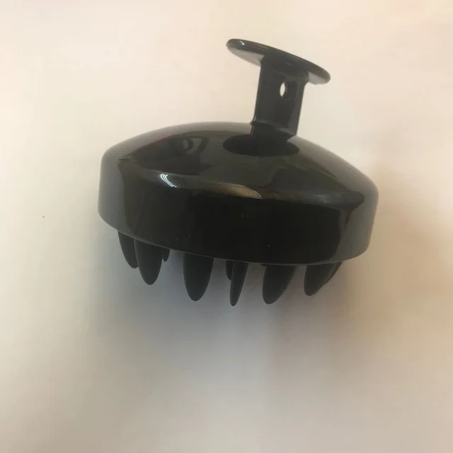 Silicone Massage Shampoo Brush Black - Shop at LoveMi