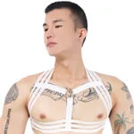 White Chest Strap