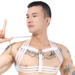 White With Silver Necklace