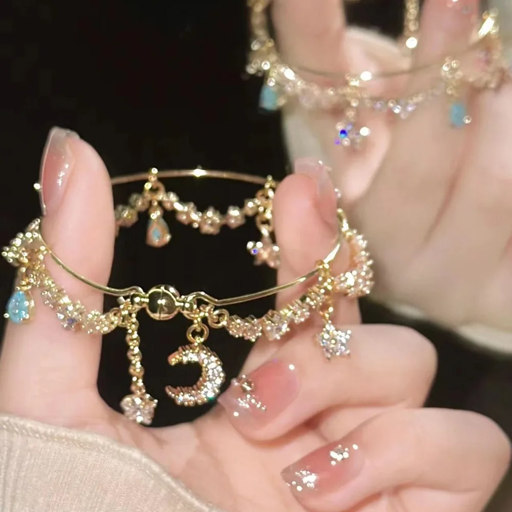 New Moon XINGX Tassel Bracelet For Women Star Moon Bracelet - Shop at LoveMi