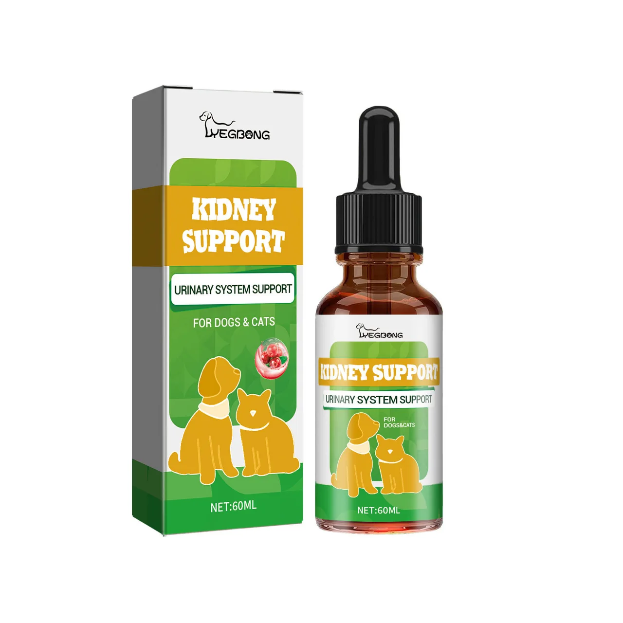 Pet Nutritional Supplements Enhance Energy Vitality - 60Ml