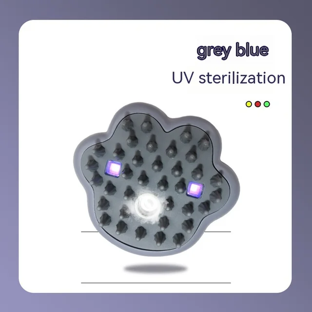 Pet Steam Hair Removal Comb Pet Steam Massage Comb Body Relax And Relieve Fatigue Loose Cat Hair Grooming Comb For Puppy Pet Products Blue And Gr... Blue And Gray Upgrade - Shop at LoveMi