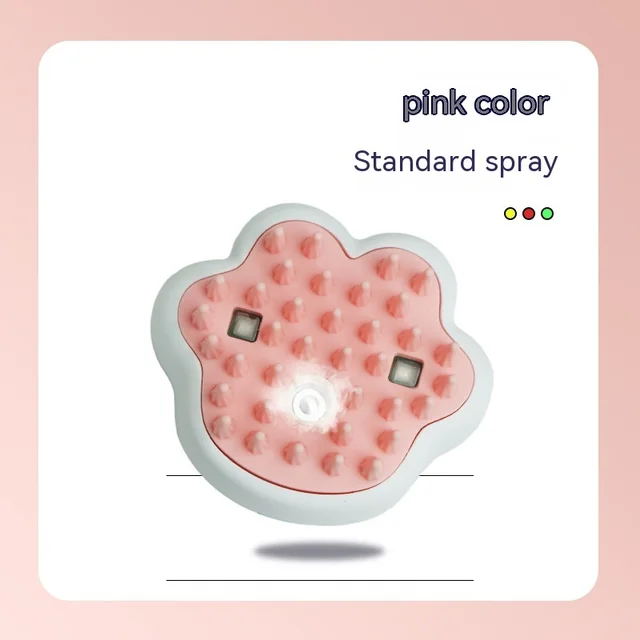 Pet Steam Hair Removal Comb Pet Steam Massage Comb Body Relax And Relieve Fatigue Loose Cat Hair Grooming Comb For Puppy Pet Products Light Pink ... Light Pink Basic Spray - Shop at LoveMi