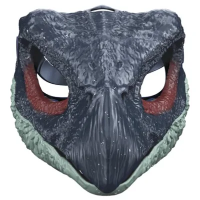 Blue Dinosaur Head Cover Sickle Dragon With Claw Mask Pointed Dinosaur - Shop at LoveMi