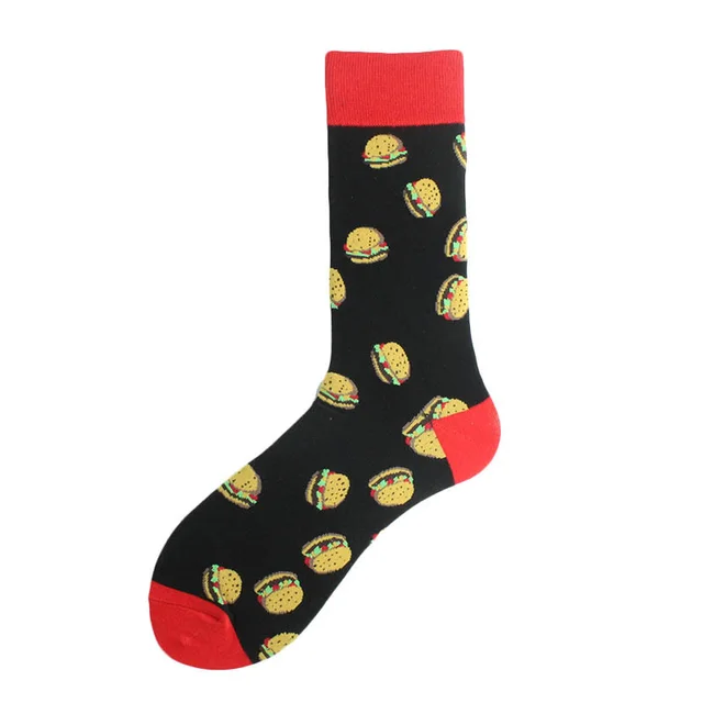 Men's Mid calf Cotton Socks Jacquard Couple Sex Socks 32Style - Shop at LoveMi