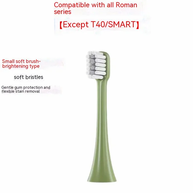 Electric Toothbrush Brush Replacement Head Bright White Avocado - Shop at LoveMi