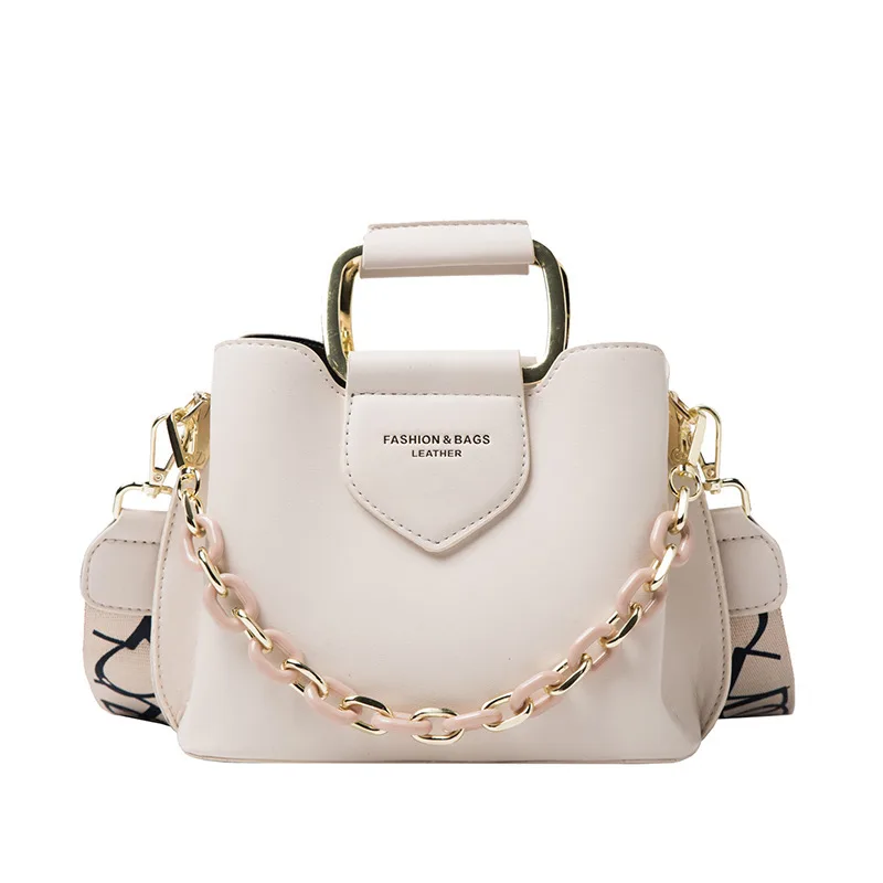 Women's Fashion Casual Shoulder Handbag Beige - Shop at LoveMi