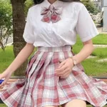 Goldfish Ji Tartan Skirt