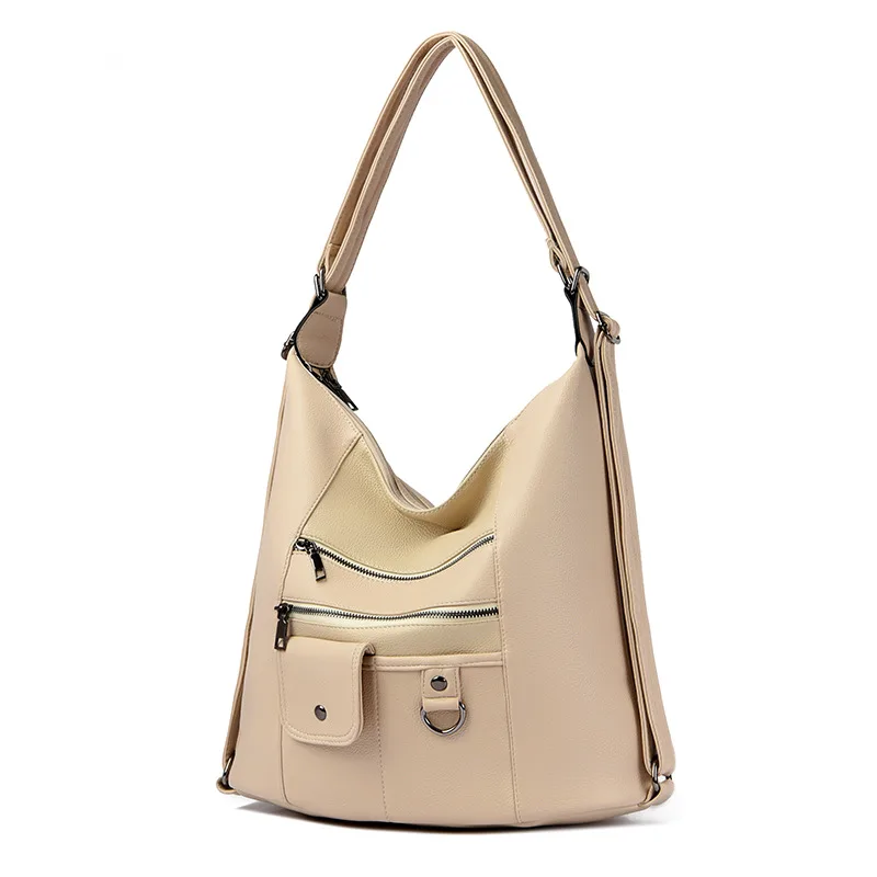 New Bags Fashion Casual Women's All match One Shoulder Crossbody Bag Cream - Shop at LoveMi
