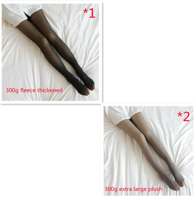 Fake Translucent Plus Size Leggings Fleece Lined Tights Fall And Winter Warm Fleece Pantyhose Women Fleece Lined Pantyhose Thermal Winter Tights ... Set24 - Shop at LoveMi