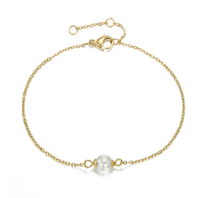 Donna Freshwater Pearl Bracelet - Gold