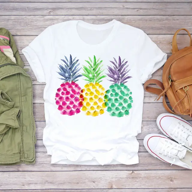 Women's Fashionable Printed Short sleeved T shirt Cz9541 - Shop at LoveMi