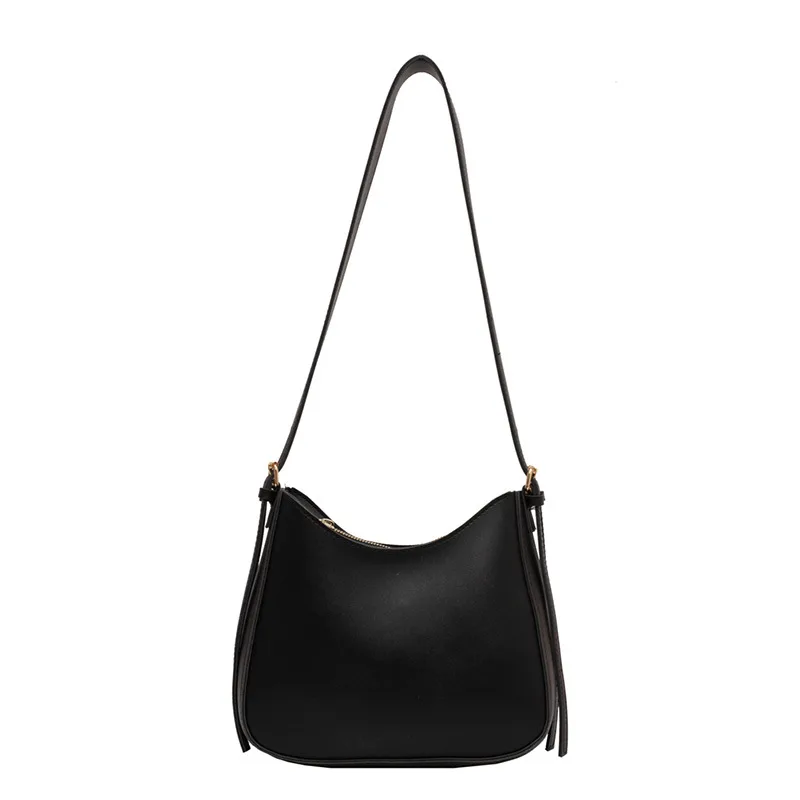 Women's Bucket Crossbody Shoulder Bag Fashion Simple Portable Black - Shop at LoveMi