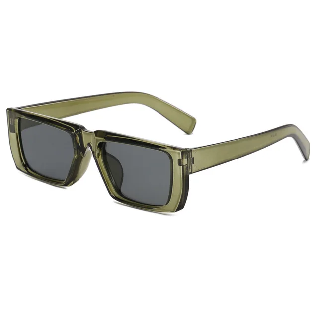 Men's Classic Style UV Protection Sunglasses Olive Green Gray Sheet - Shop at LoveMi