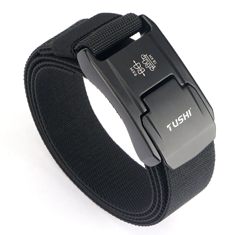 New Aluminum Alloy Outdoor Tactics Nylon Waistband Black - Shop at LoveMi