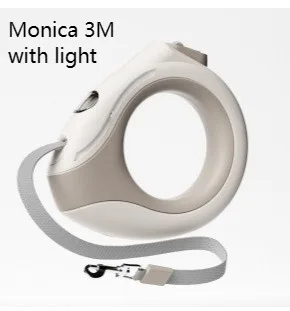 Ring With Light Dog Leash Pet Automatic Retractable Leash Luminous Monica - Shop at LoveMi
