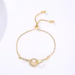 Double Hook Bracelet Gold