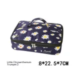 Flat Portable Lunch Bag Large - Small Chrysanthemum Small Size - View 1