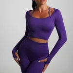Purple Long Sleeved