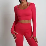 Rose Red Long Sleeves