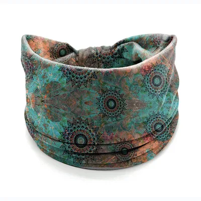 Hair Band Datura Flowers Headband Elastic And Sweat absorbing Women's Wide Edge Hair Accessories Style 01 - Shop at LoveMi